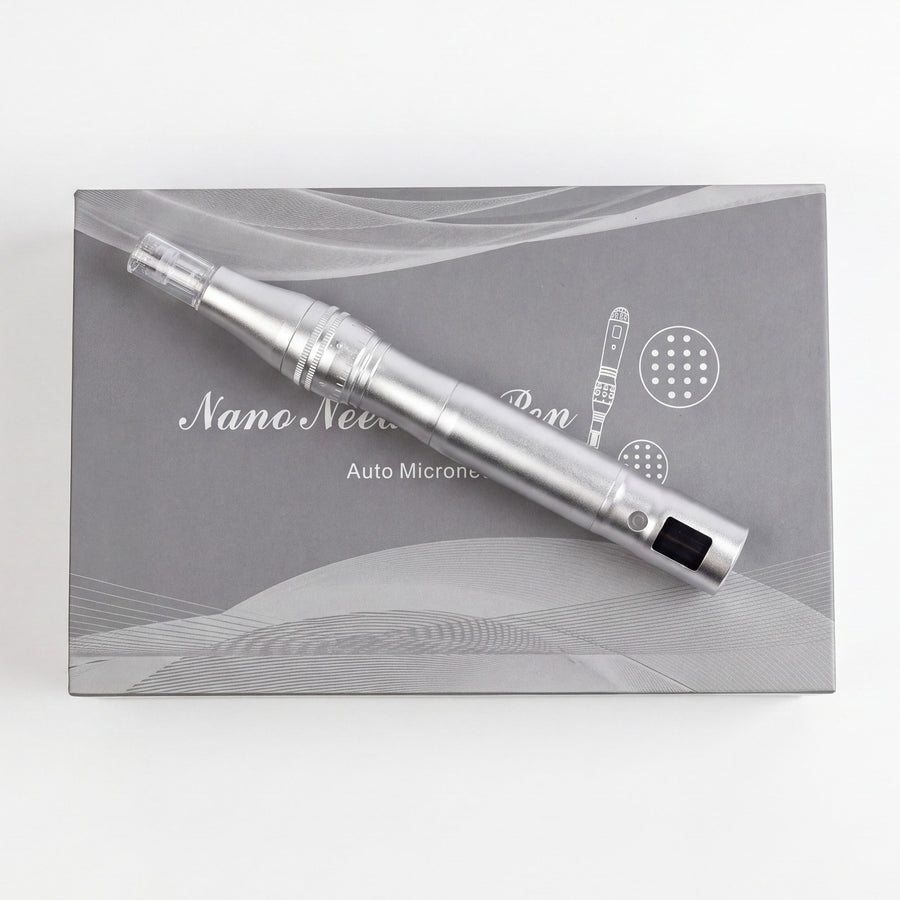 SkynPen Starter Kit: Ultima microneedling pen with two sterile Round Nano cartridges