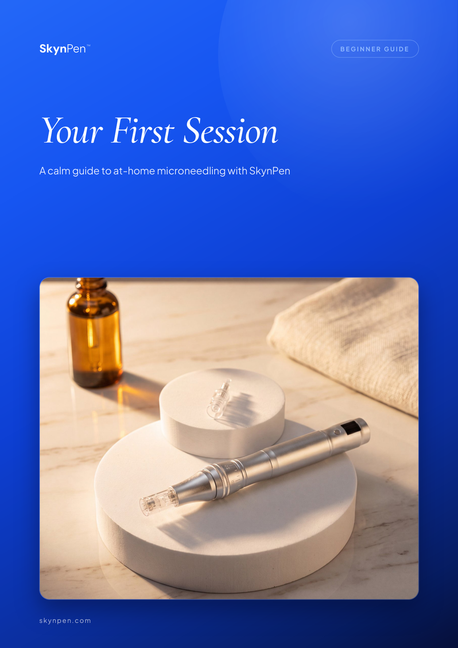 Your First Session: At-Home Microneedling Guide (PDF)